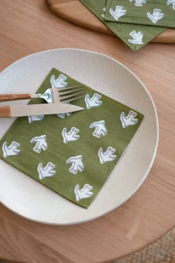 Sélection M Serviettes en papier à motifs Outlet