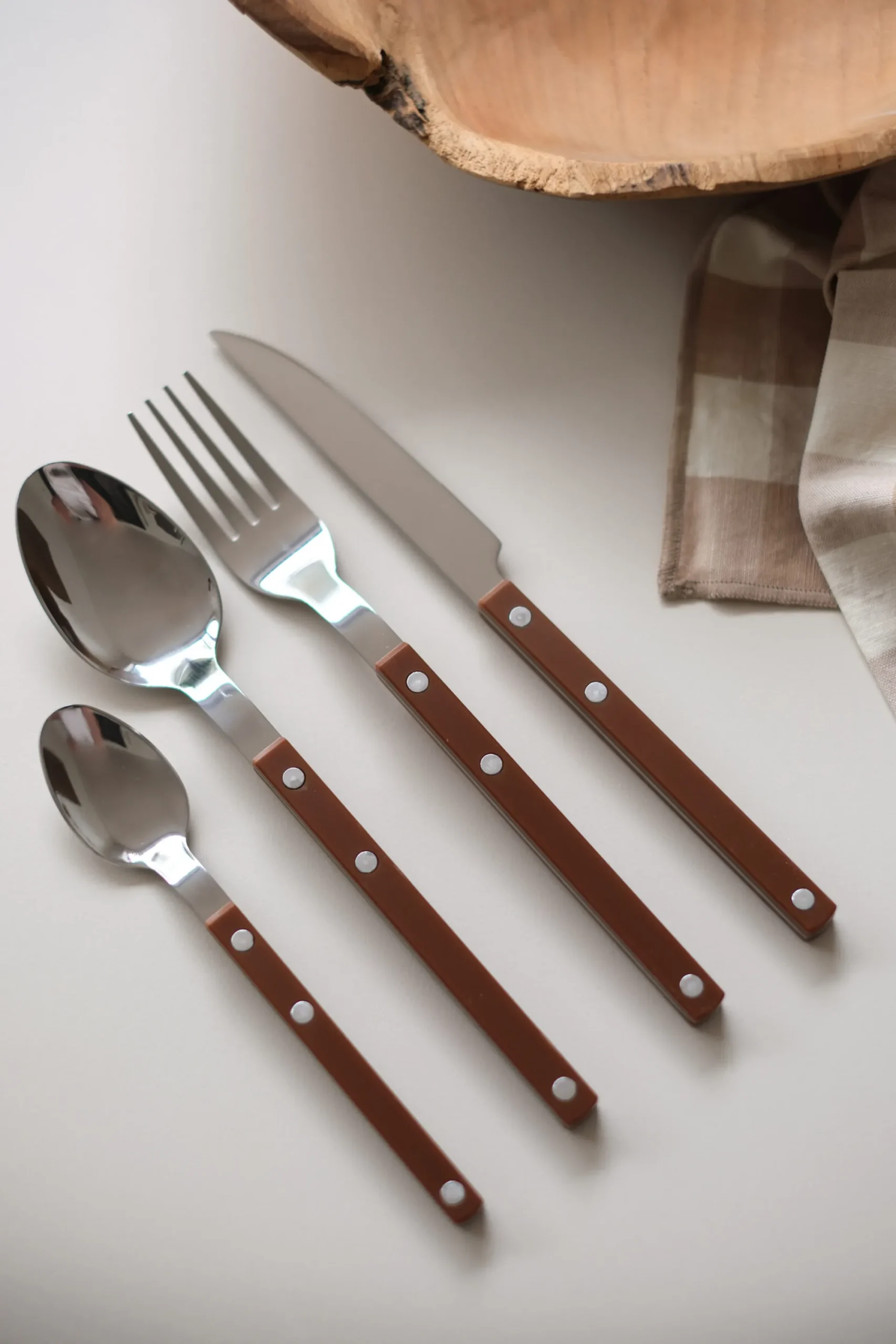 Sélection M Set de 4 couverts en acier inoxydable