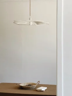 Sélection M Suspension luminaire “fleur” en papier mâché M/L Outlet