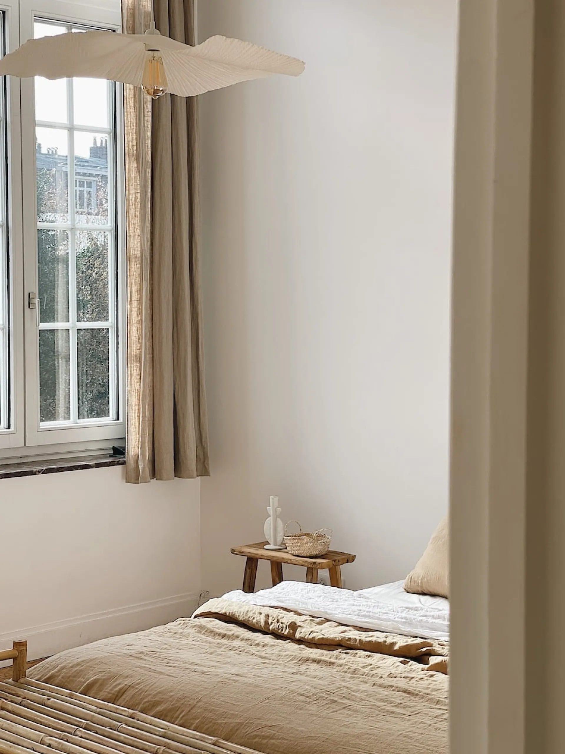 Sélection M Suspension luminaire “fleur” en papier mâché M/L Outlet