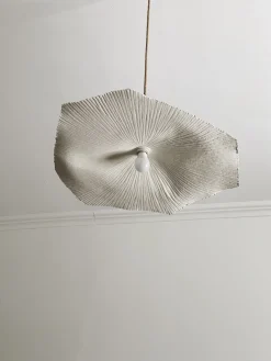 Sélection M Suspension luminaire “fleur” en papier mâché M/L Outlet