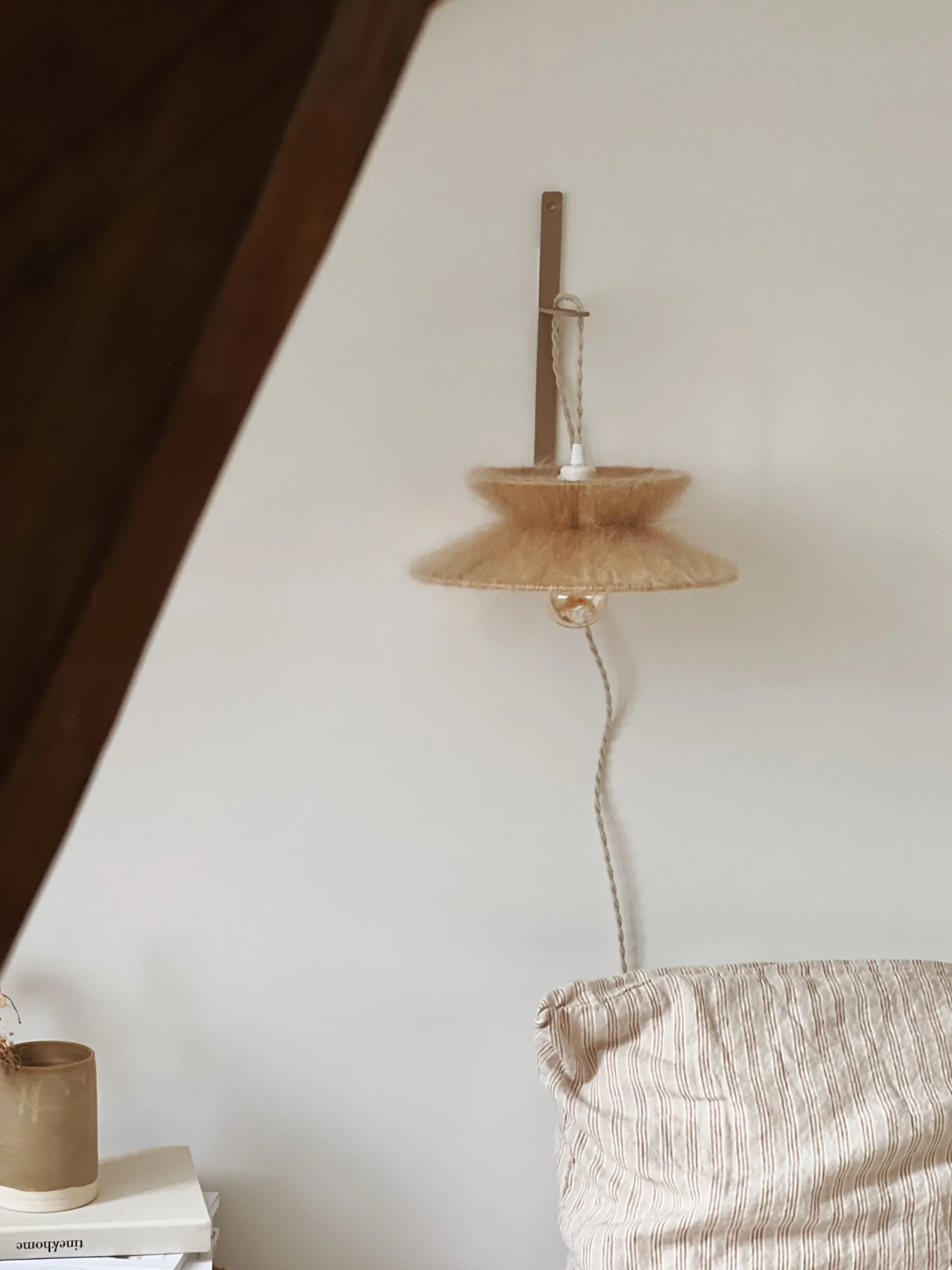 Sélection M Suspension tissée à la main en mohair New