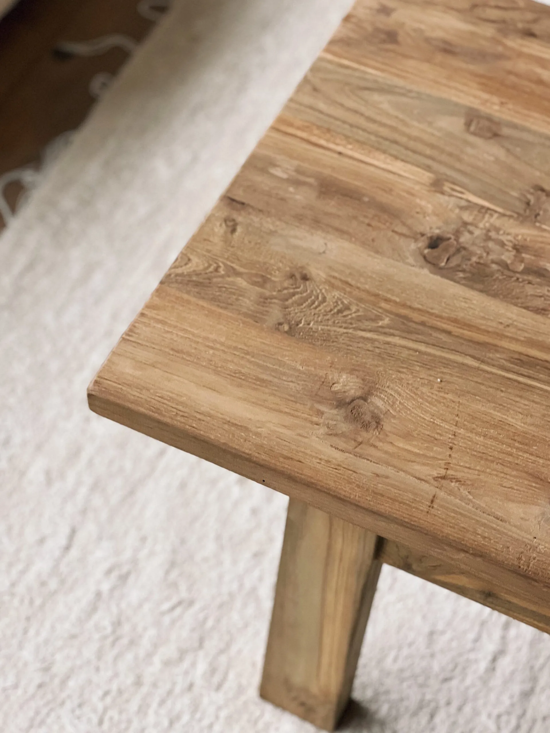 Sélection M Table basse en teck recyclé Clearance