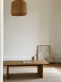 Sélection M Table basse rectangulaire en teck recyclé