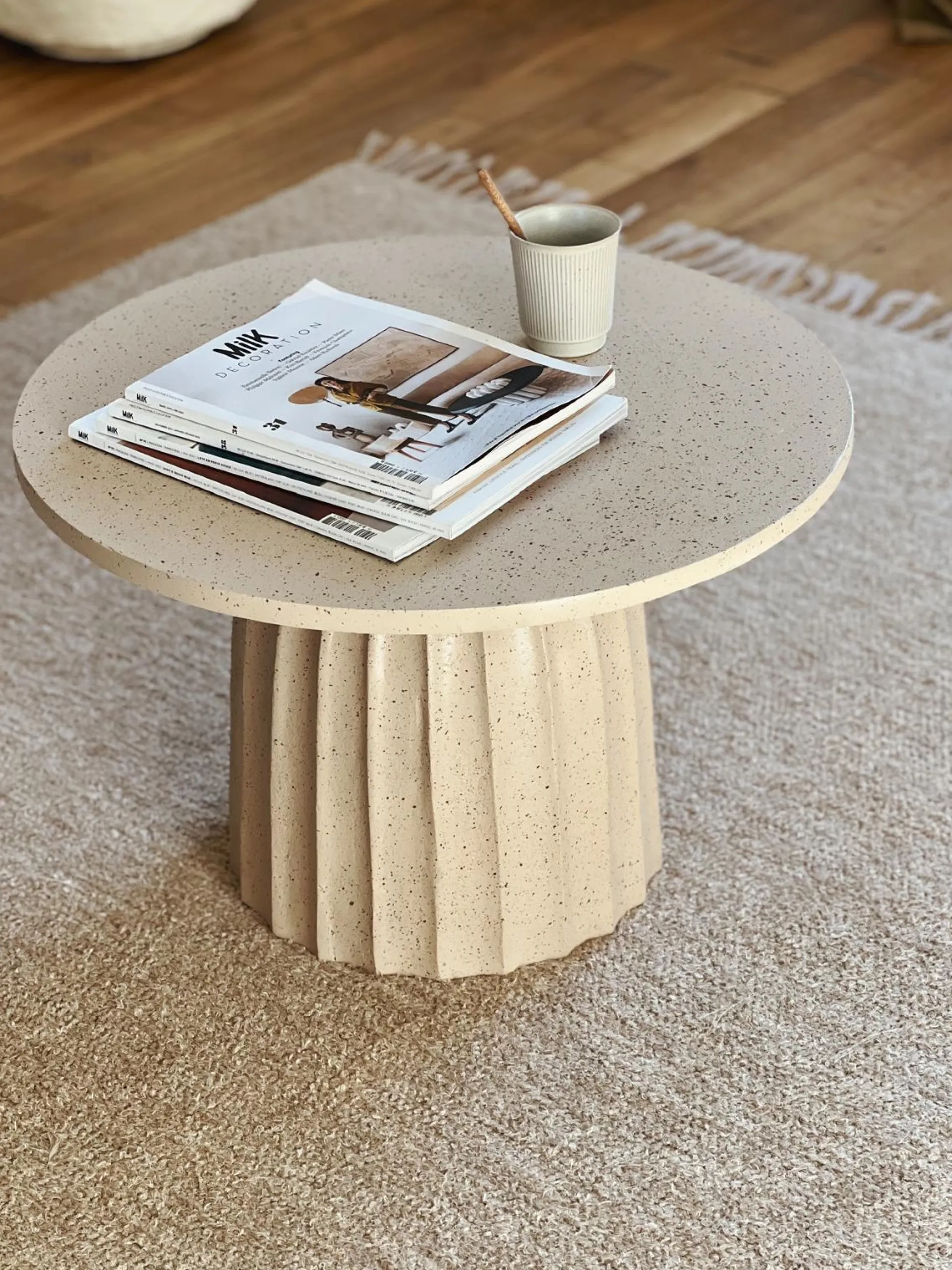 Sélection M Table d’appoint design moucheté Clearance