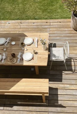 Sélection M Table de jardin en teck Discount