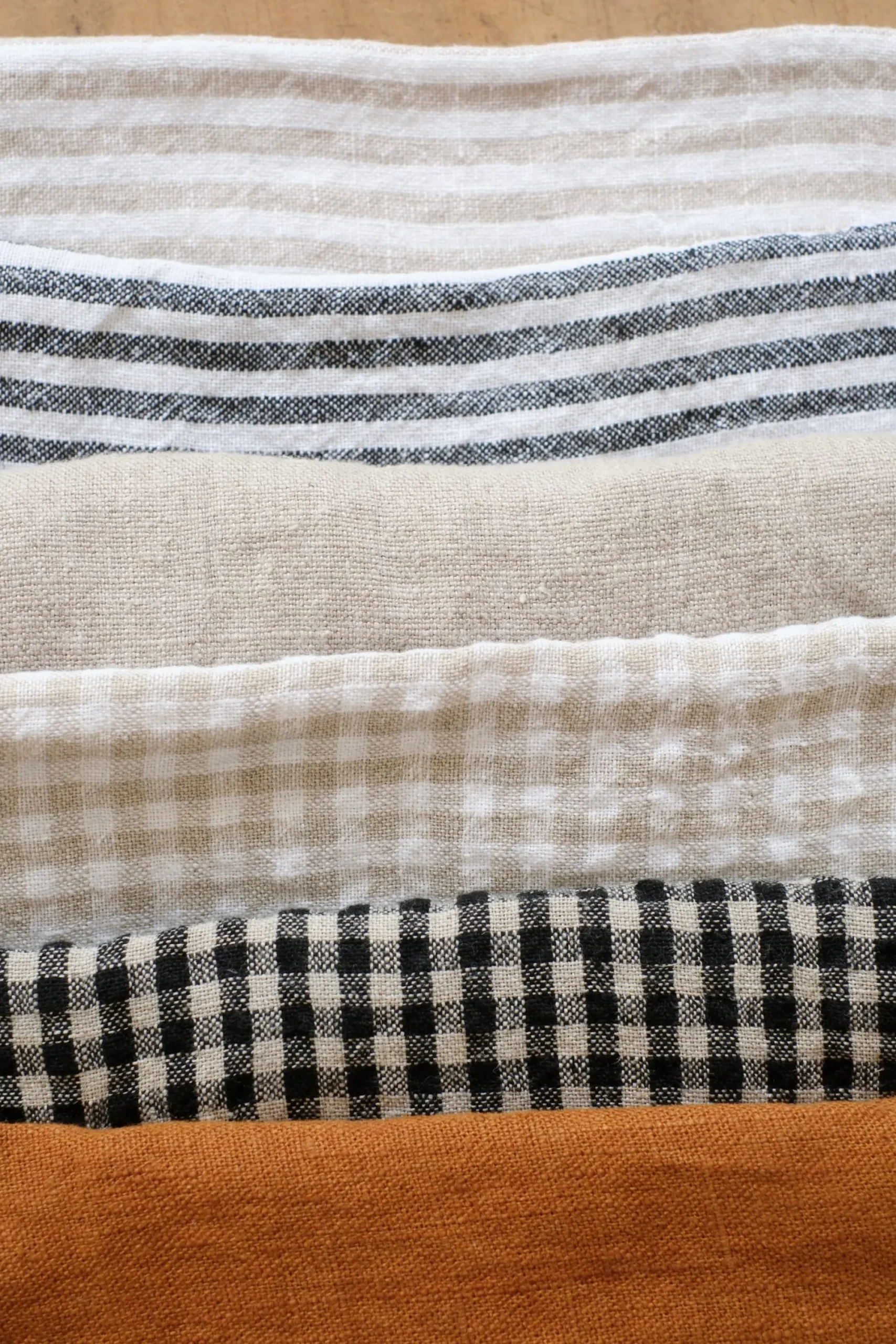 Sélection M Tablier japonais en lin Sale