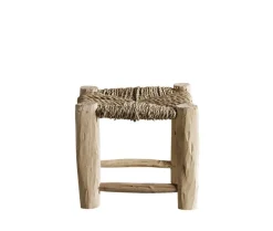 Sélection M Tabourets Marocain en Bois “Doum” Outlet