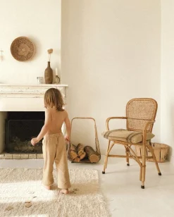 Sélection M Tapis écru unis en coton recyclé New