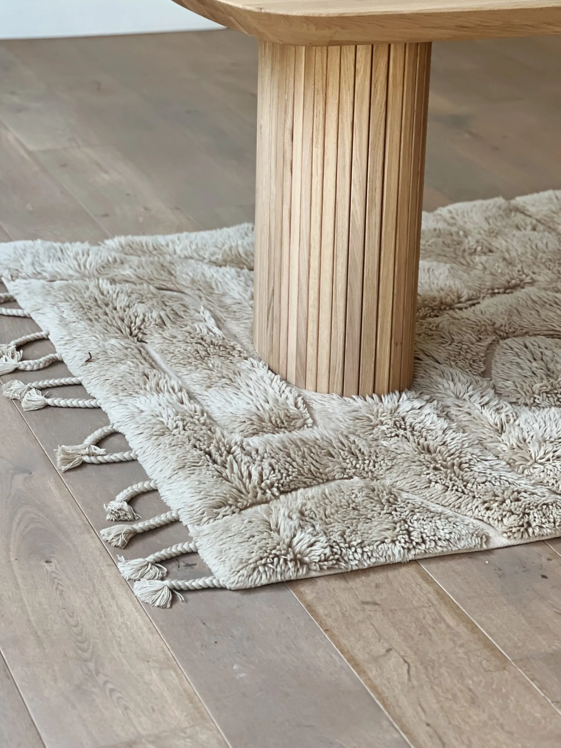 Sélection M Tapis en laine beige Discount