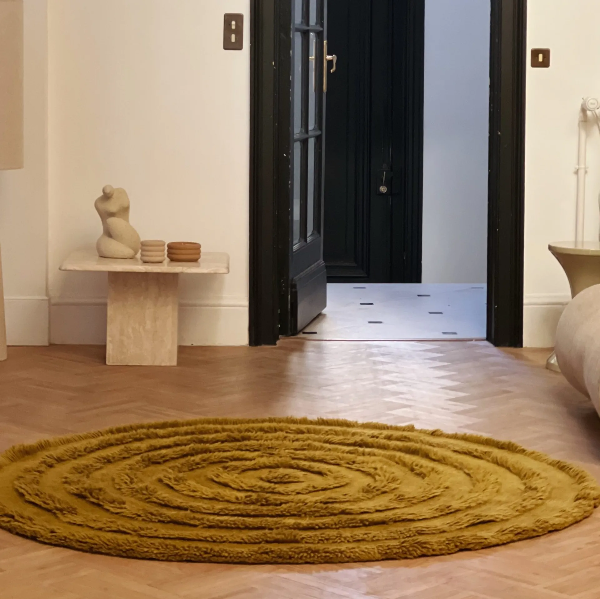 Sélection M Tapis rond en laine Best