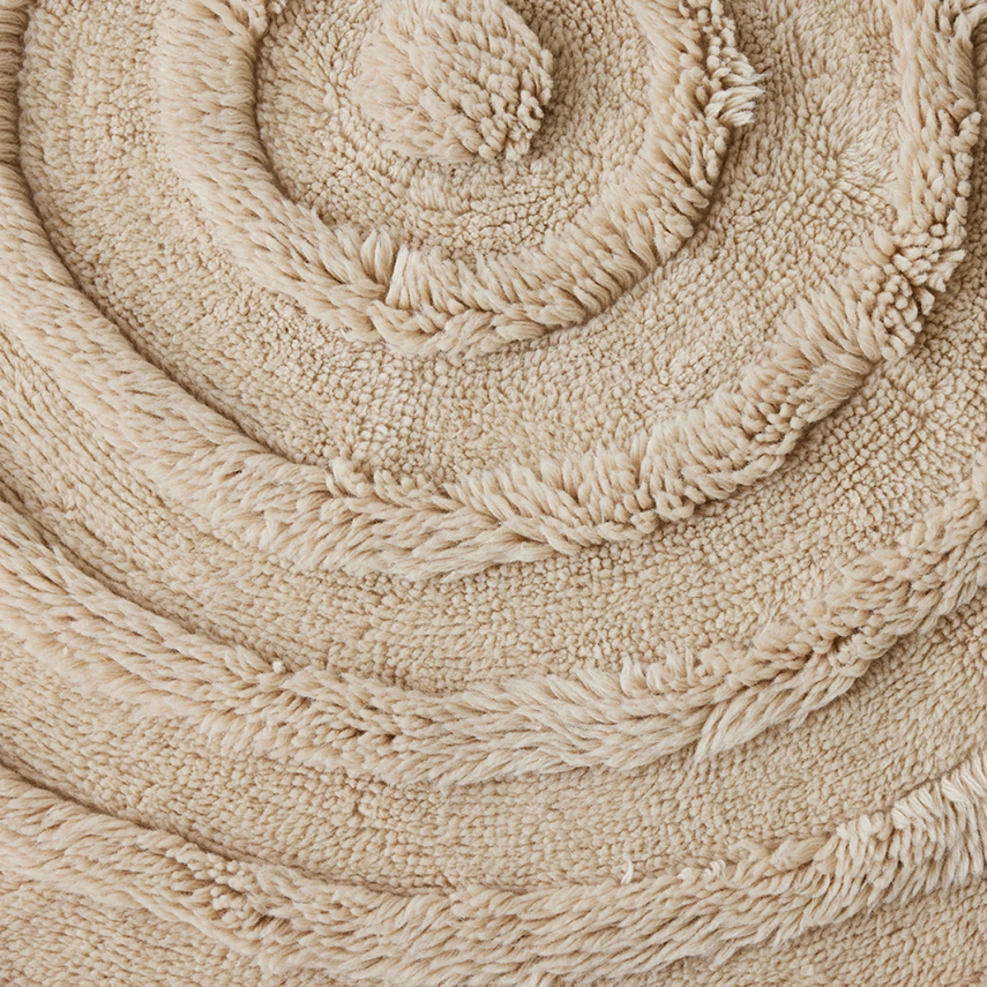 Sélection M Tapis rond en laine Best