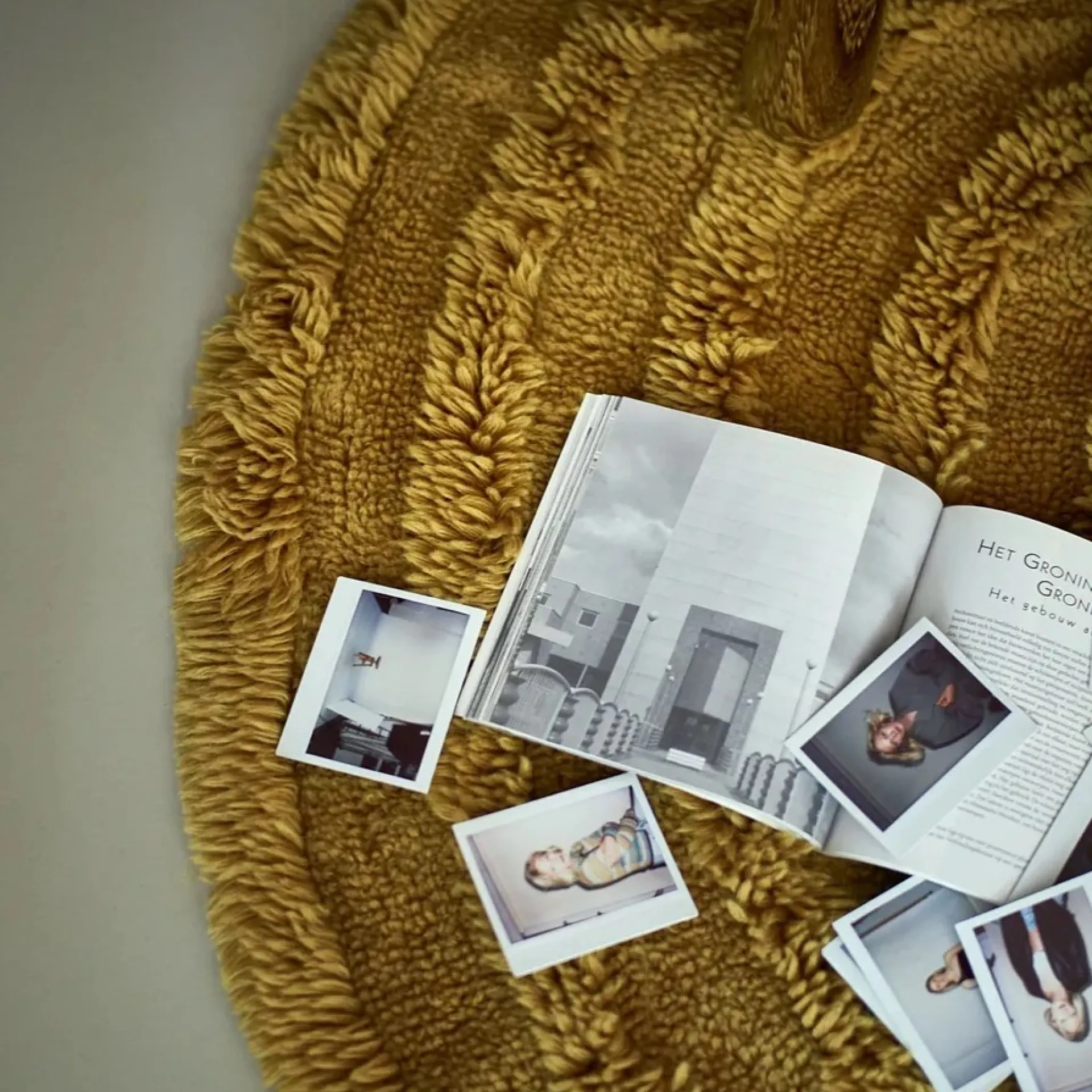 Sélection M Tapis rond en laine Best