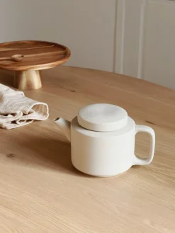 Sélection M Théière en céramique beige Discount