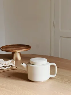 Sélection M Théière en céramique beige Discount
