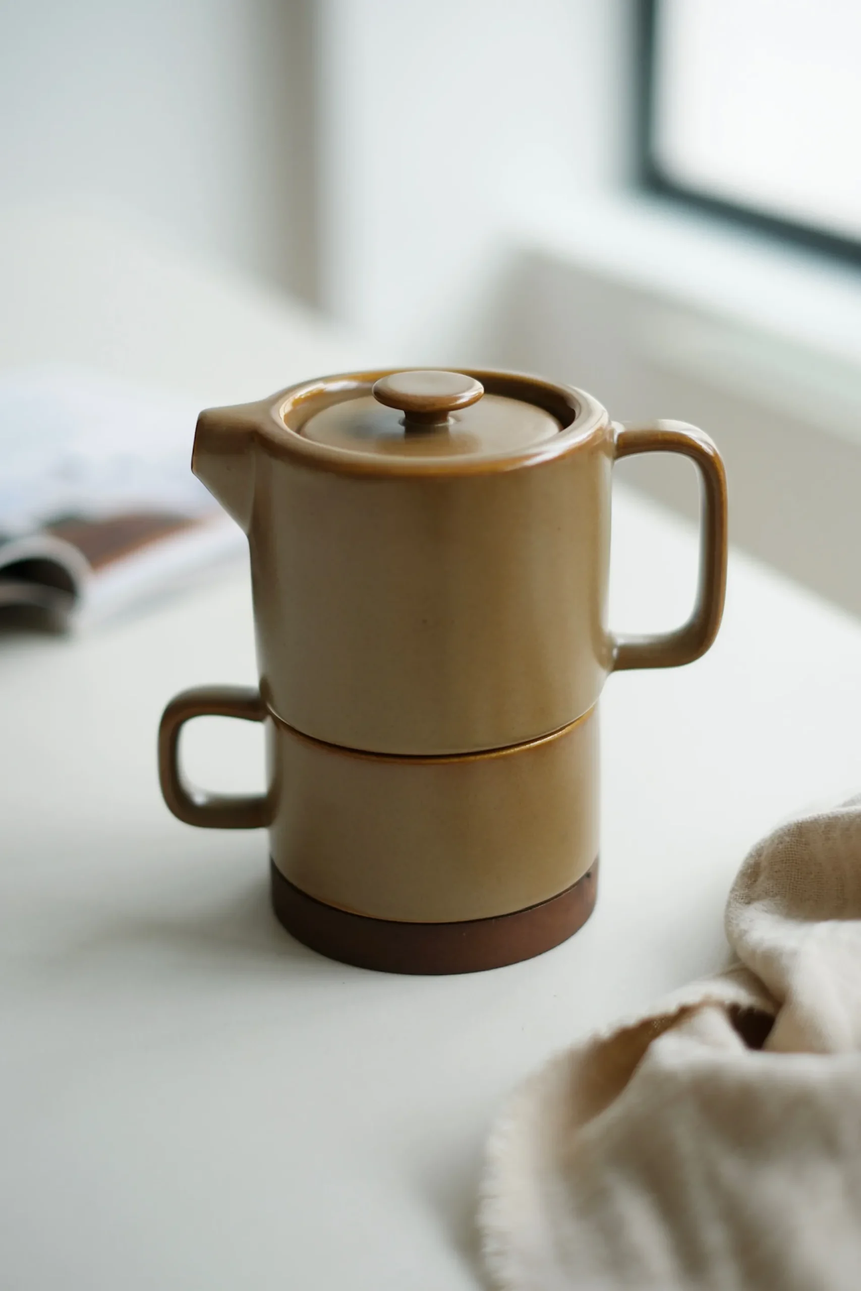 Sélection M Théière solitaire en grès Hot