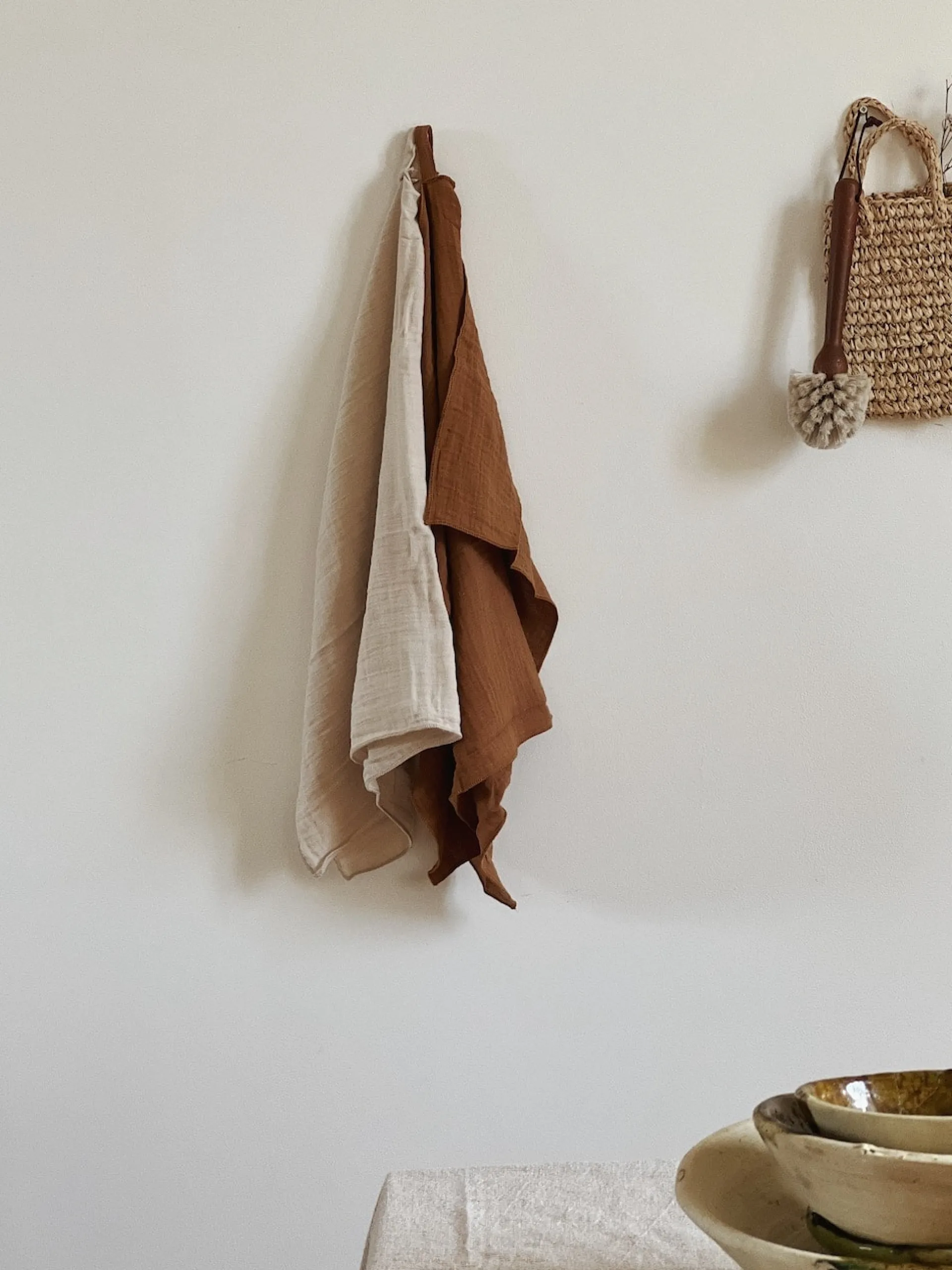 Sélection M Torchon gaze de coton Discount