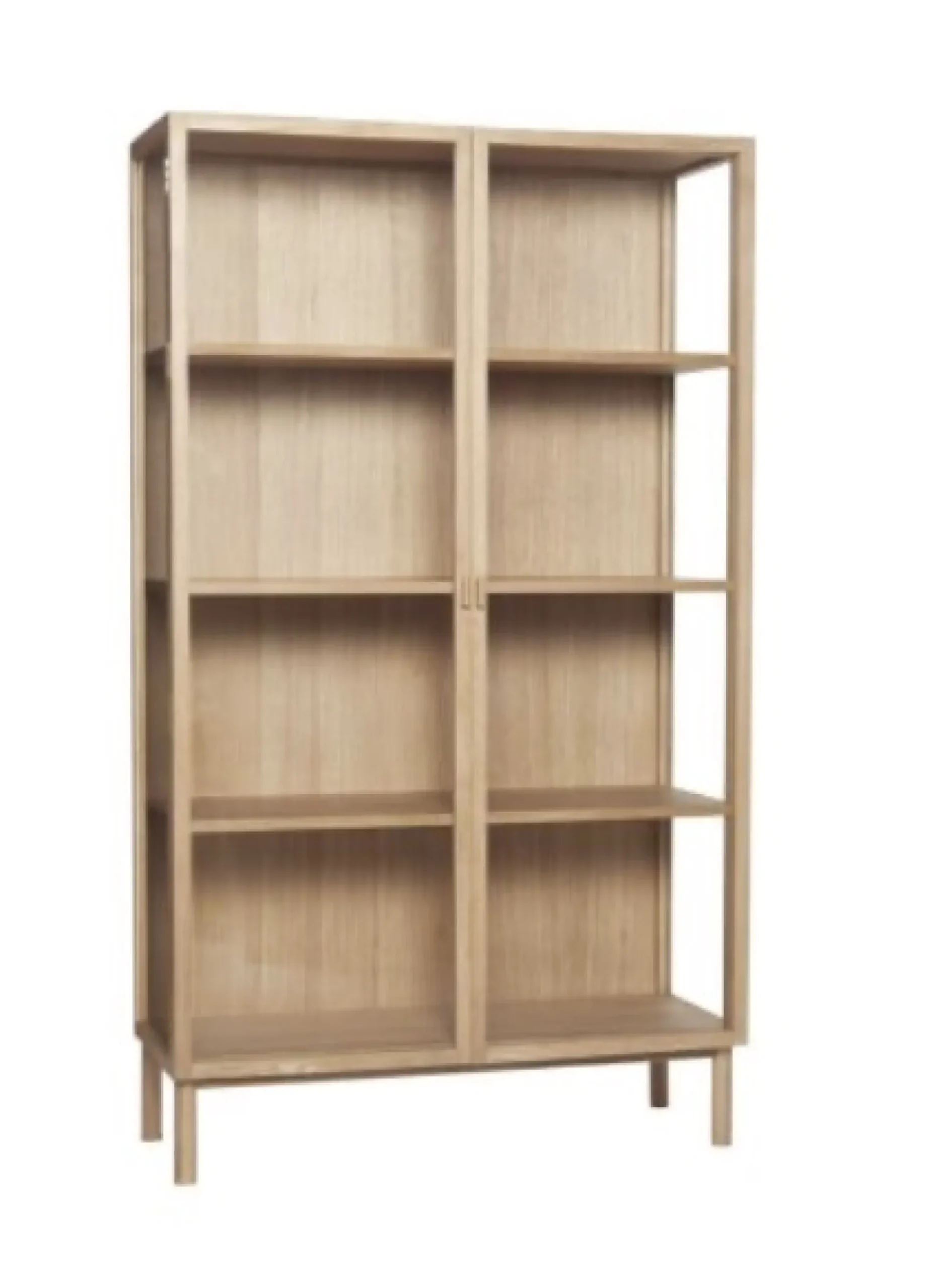 Sélection M Vaisselier / vitrine en chêne Outlet