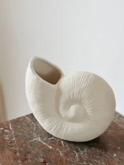 Sélection M Vase coquillage blanc Online