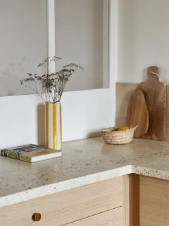 Sélection M Vase cylindrique rayé Hot