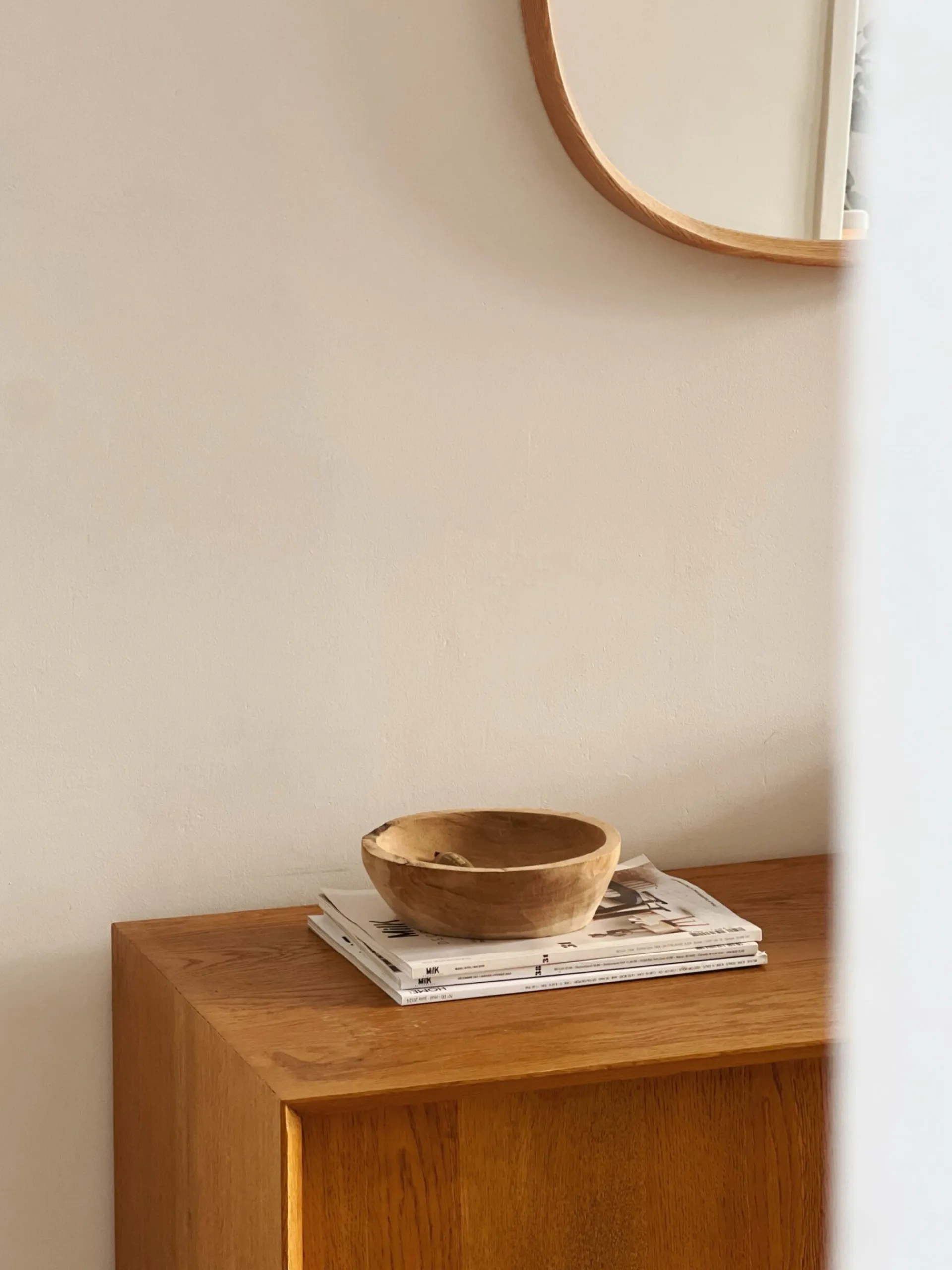 Sélection M Vide poche en bois de teck recyclé Hot