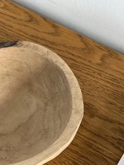 Sélection M Vide poche en bois de teck recyclé Hot